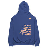 A BAD NIGHT OF POOL BEATS A GOOD DAY AT WORK - Unisex oversized hoodie