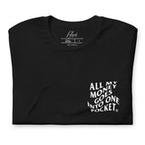 ALL MY MONEY GOES INTO ONE POCKET - DOUBLE LOGO TEE