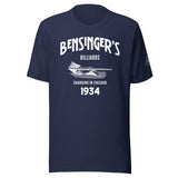 BENSINGER'S BILLIARDS 1934 VINTAGE TEE