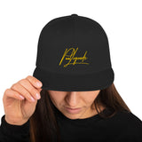 Pool Legends Signature Logo - Embroidered Snapback Hat