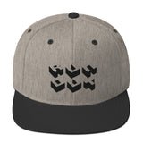 RUN OUT Hexagon - Embroidered Snapback Hat