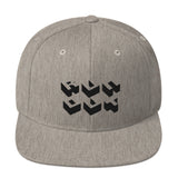 RUN OUT Hexagon - Embroidered Snapback Hat