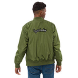 I GOT LUCKY - Embroidered Premium recycled bomber jacket