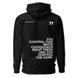 JE CUE BALL CONTROL - Embroidered Premium Unisex Hoodie