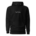 I GOT LUCKY - Embroidered Premium Unisex Hoodie