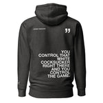 JE CUE BALL CONTROL - Embroidered Premium Unisex Hoodie