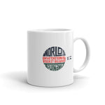 WORLDS 14.1 - White glossy mug