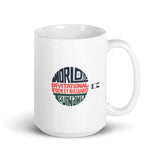 WORLDS 14.1 - White glossy mug